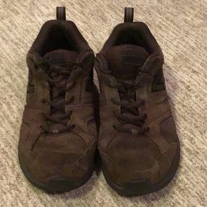 New Balance 623 Mens Brown Suede Shoes 
